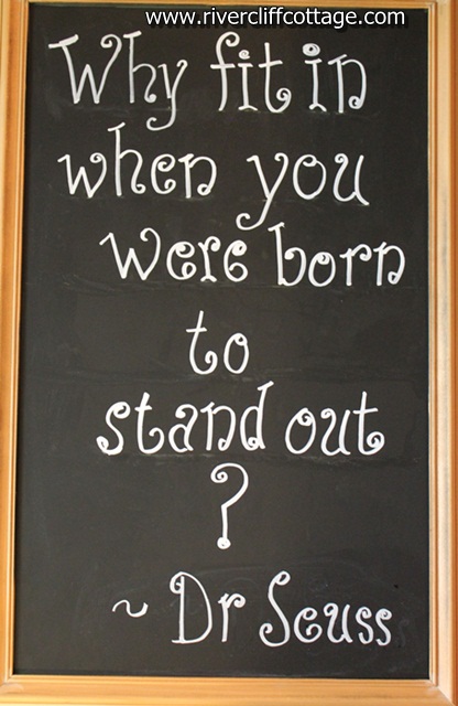 Dr Seuss Chalkboard Paint Picture